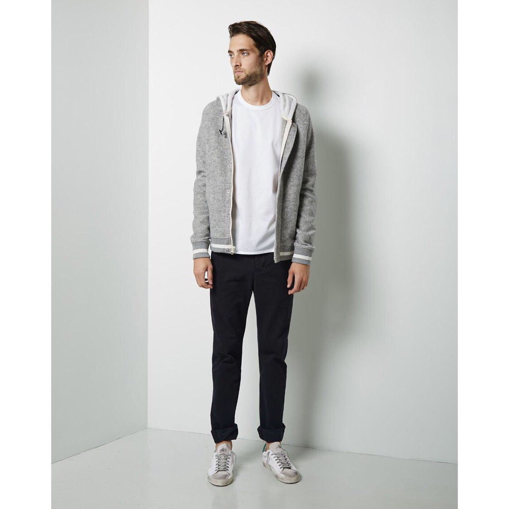 Band of Outsiders Felted Fleece Split Hood jacket